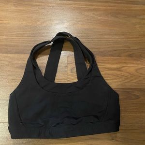 Black size 4 lulu lemon sports bra
